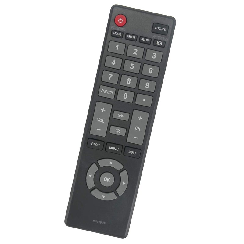 WINFLIKE New NH310UP Replace Remote Fit for Emerson LCD LED TV LF320EM5F LF320EM4A LC320EM3FA LE190EM3 LE220EM3 LE320EM3 LC391EM4 LF391EM4F LF320EM4F LE290EM4F LF501EM5F LE240EM4 LF551EM5 LF501EM5 - Image 1